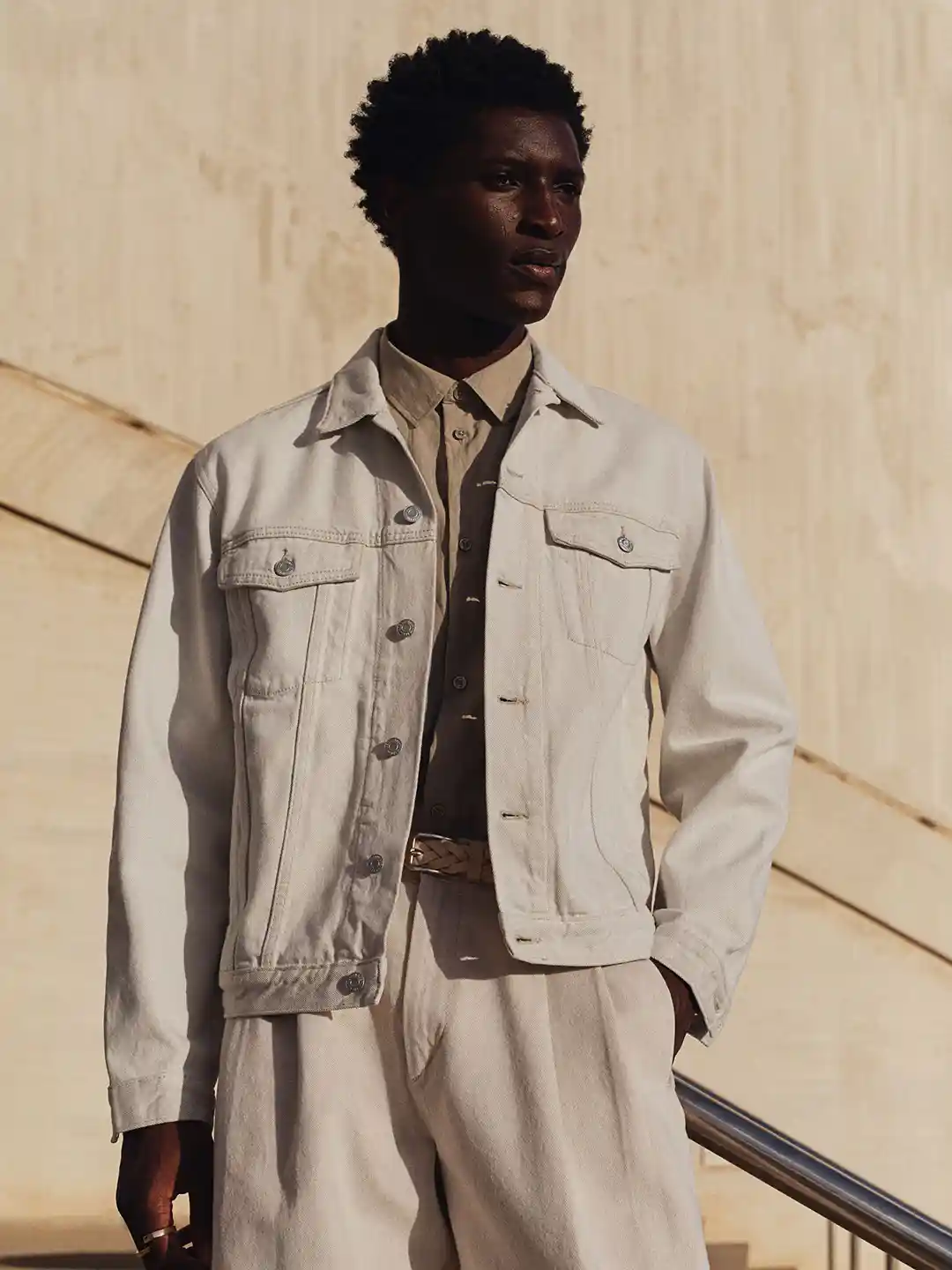 Buy H&M Regular Fit Denim Jacket Jackets for Men 33205637 Myntra