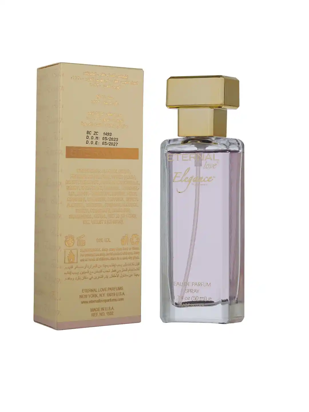 ETERNAL Love Long Lasting Alcohol-Free Eau de Parfum Spray 50 ml