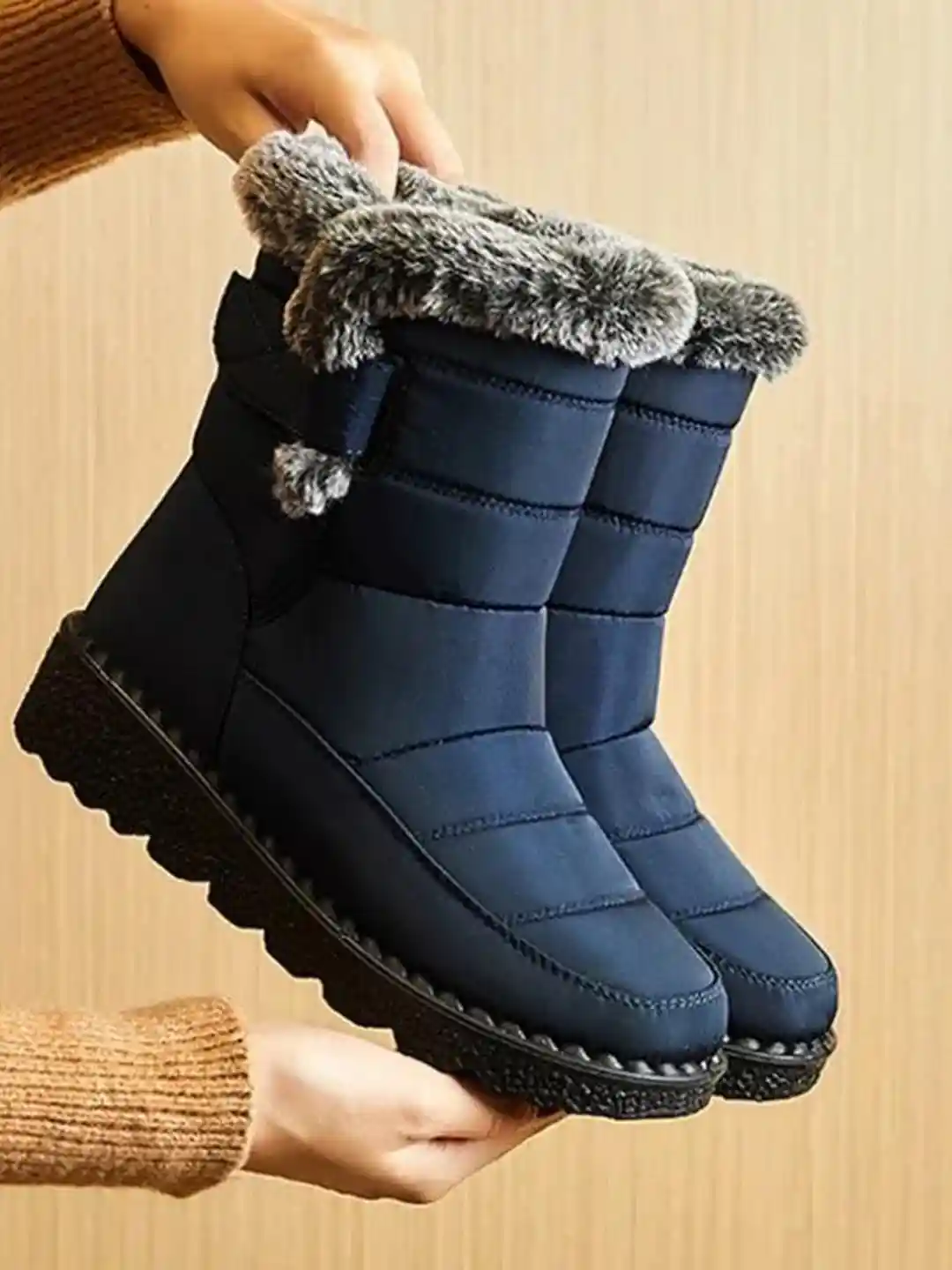 Buy Miss Mosa By Akanksha Women Waterproof Winter Snow Boots