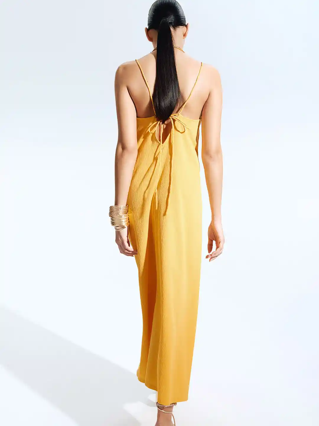 Buy H&M Crinkled Strappy Dress Dresses for Women 33244163 Myntra