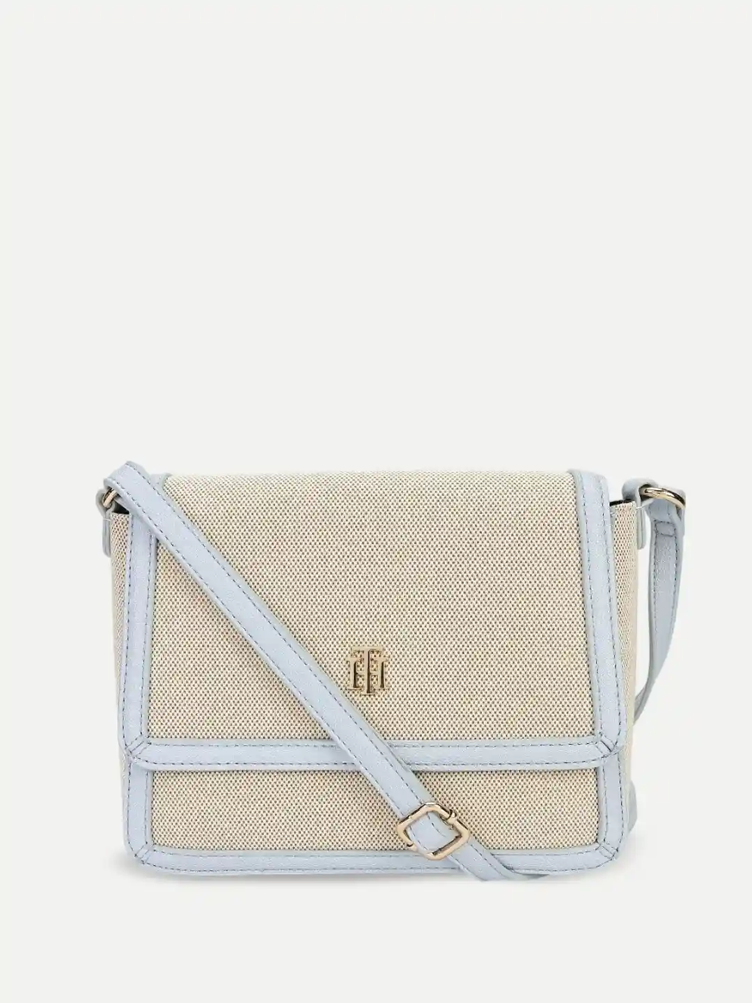 Tommy Hilfiger Women Textured Structured Shoulder Bag