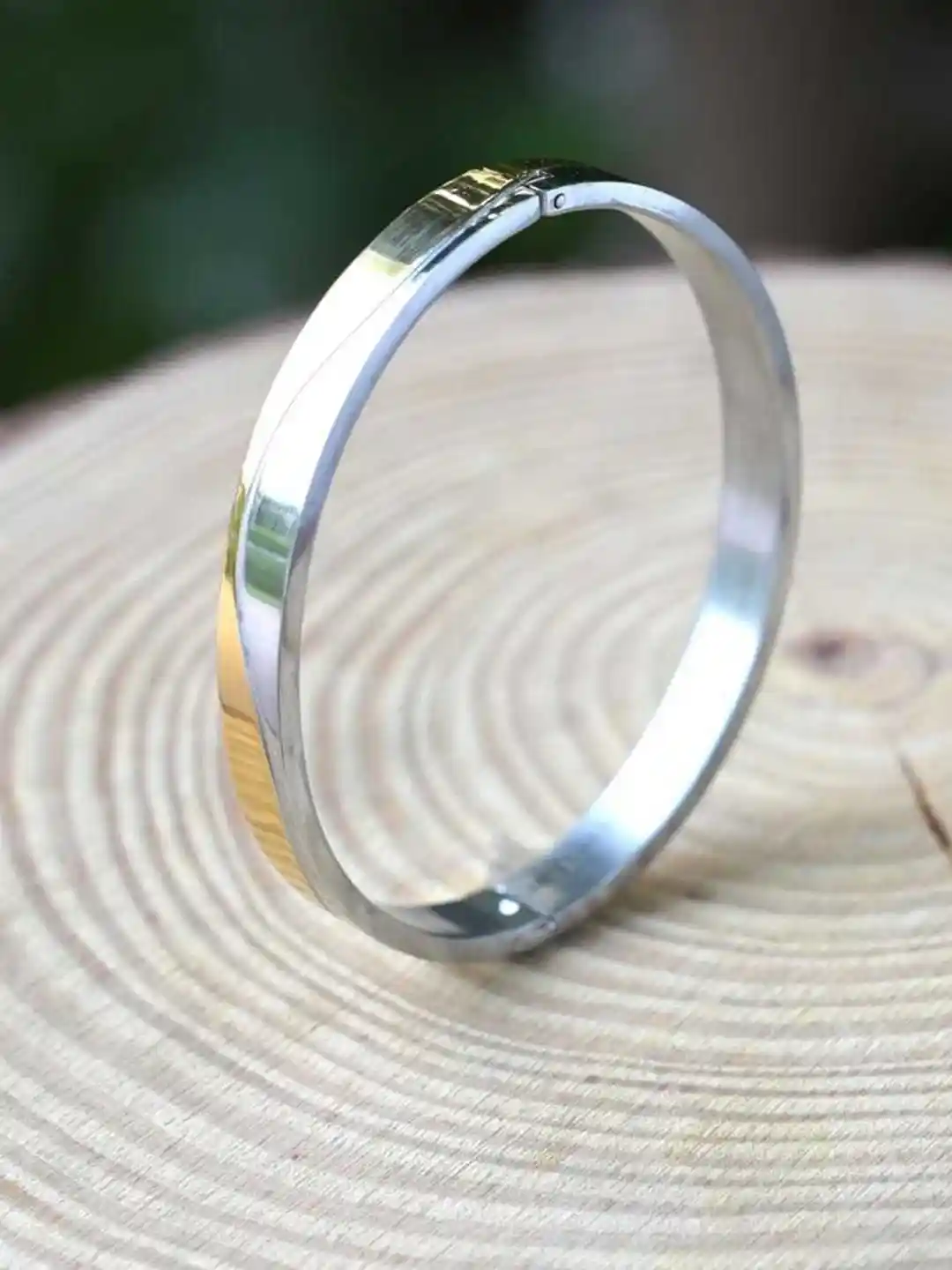 Buy SZN Gold-Plated Stainless Steel Kada Bracelet Bracelet for