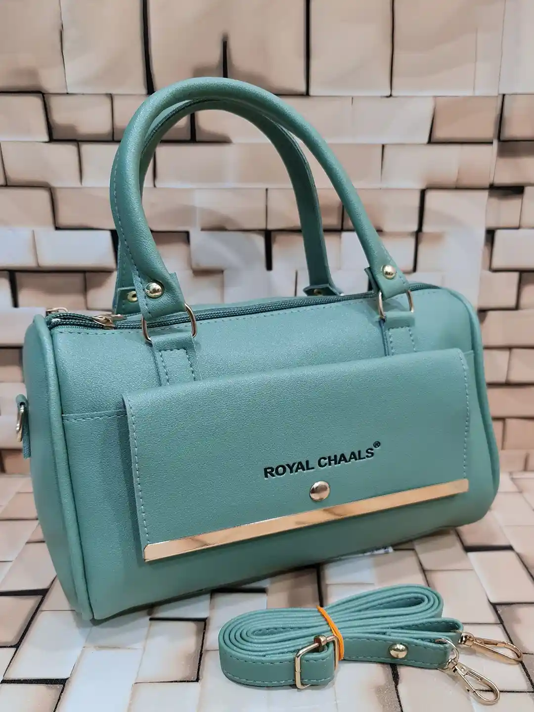 Buy ROYAL CHAALS Women Textured Structured Sling Bag Handbags