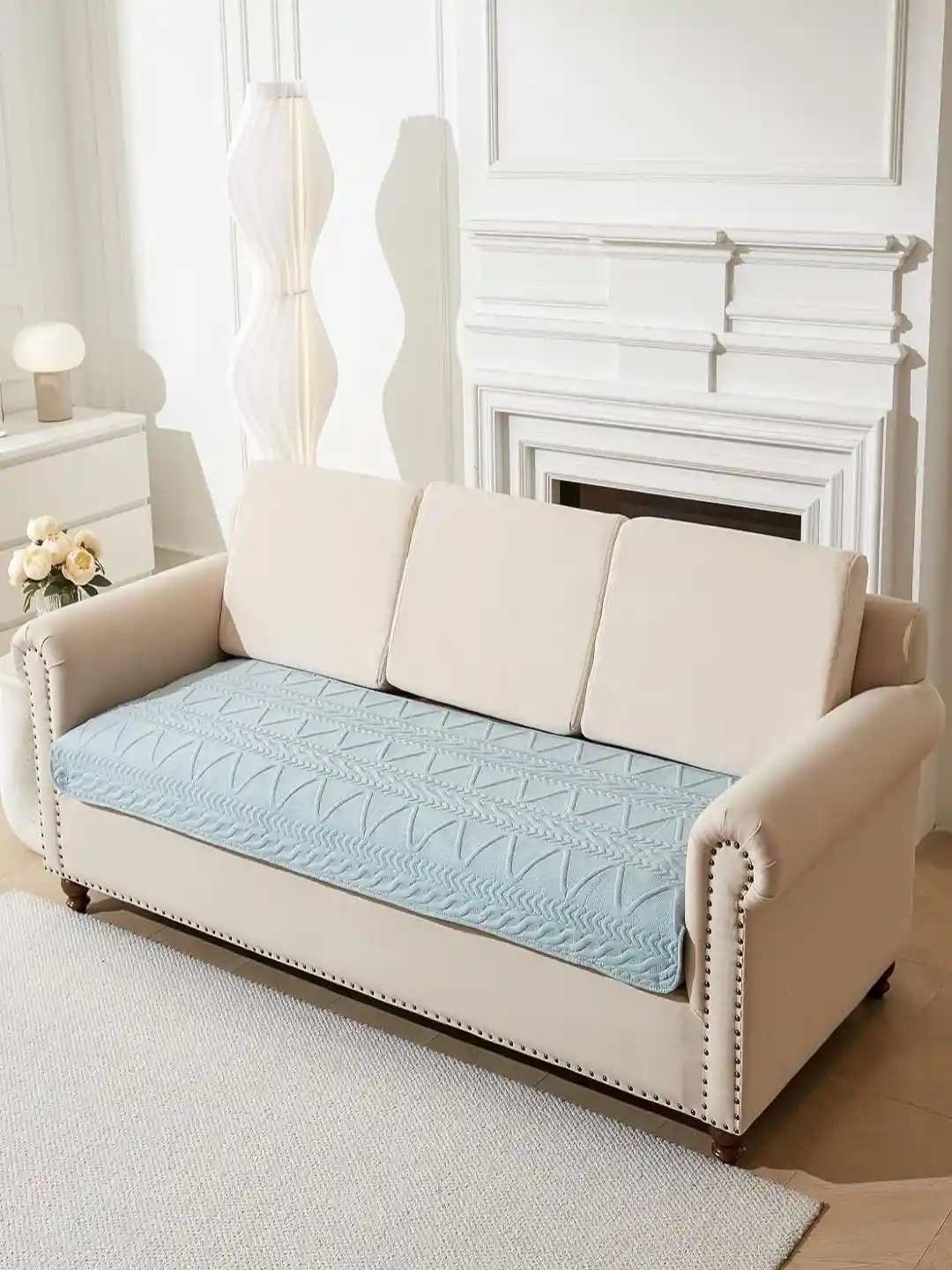 Buy HOUSE OF QUIRK Four Seater Sofa Mat Slipcovers Anti-Slip