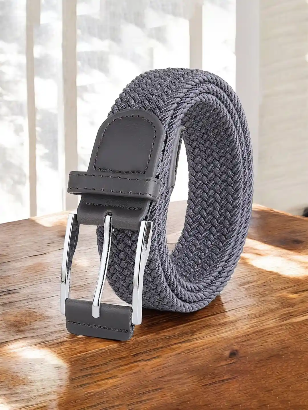Buy The Roadster Lifestyle Co Men Braided Belt Belts for Men