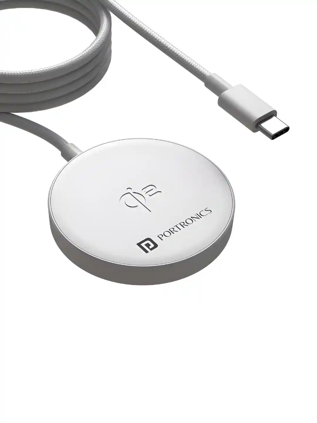 Wireless Charging Pad Cricket Iphone Charger Portronics Quikk 15W