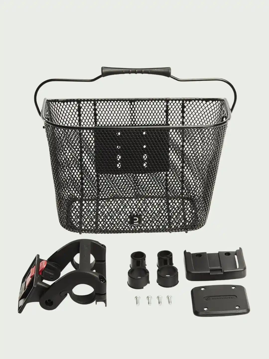 My Bike Btwin Accessories Buy Decathlon Btwin Steel Cycle Basket