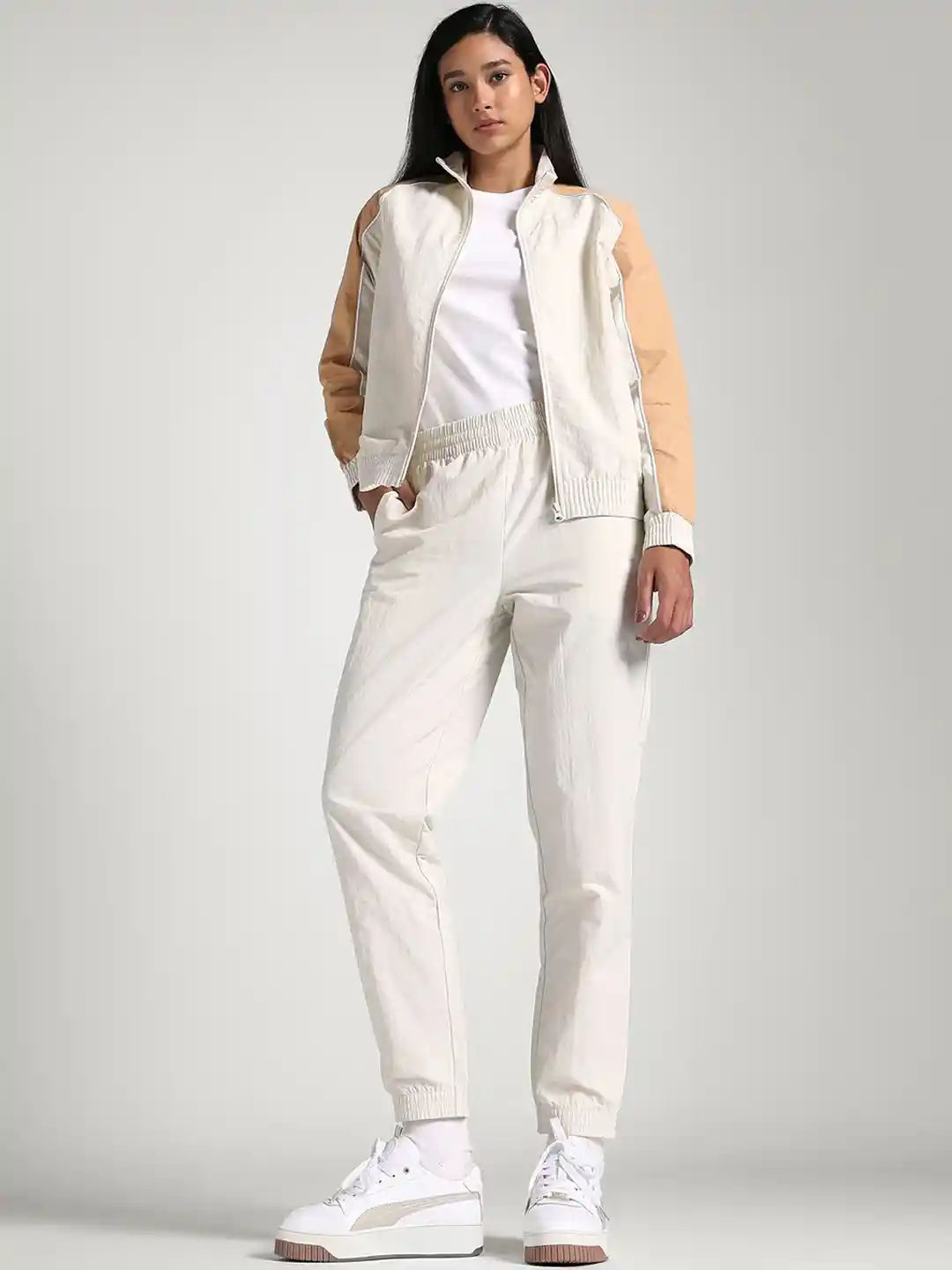 Buy Puma Women Colorblocked Woven Tracksuit Tracksuits for Women