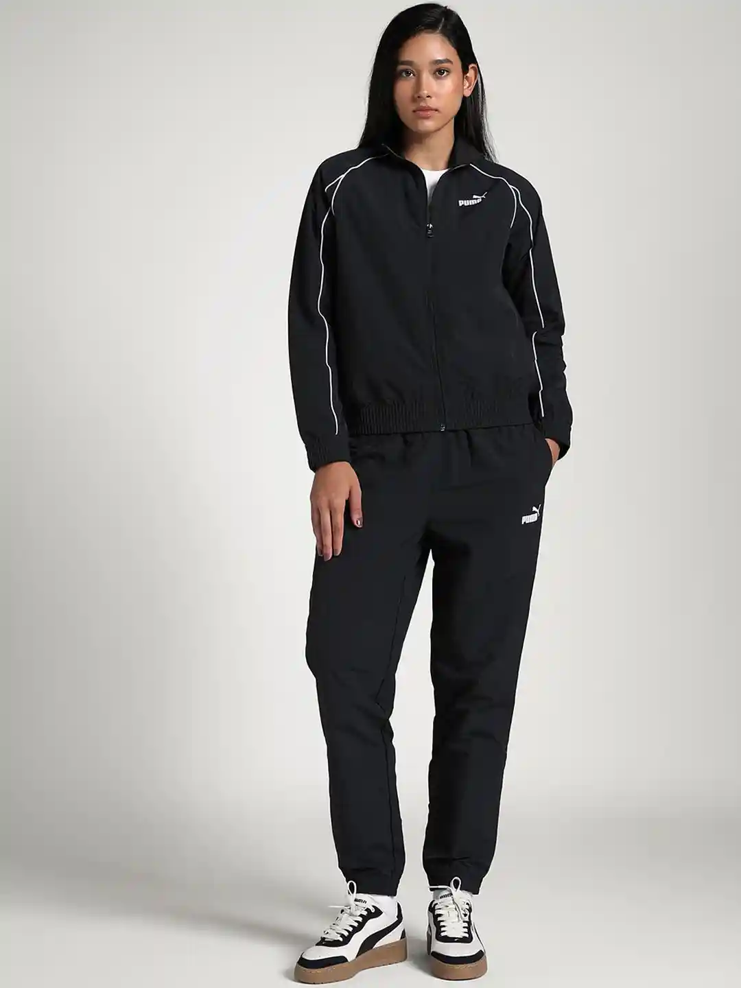 Buy Puma Women's Woven Mid-Rise Tracksuit Tracksuits for Women