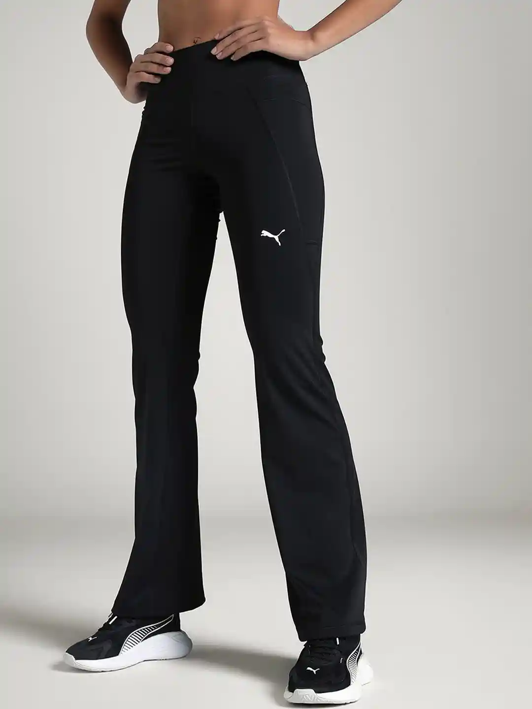 Bootleg Trousers Ladies Bootcut Joggers Puma Train All Day Women