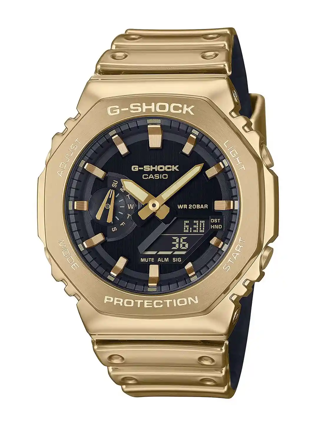 Buy CASIO G-Shock GM-2100YMG-9ADR Gold Analog-Digital dial Tough