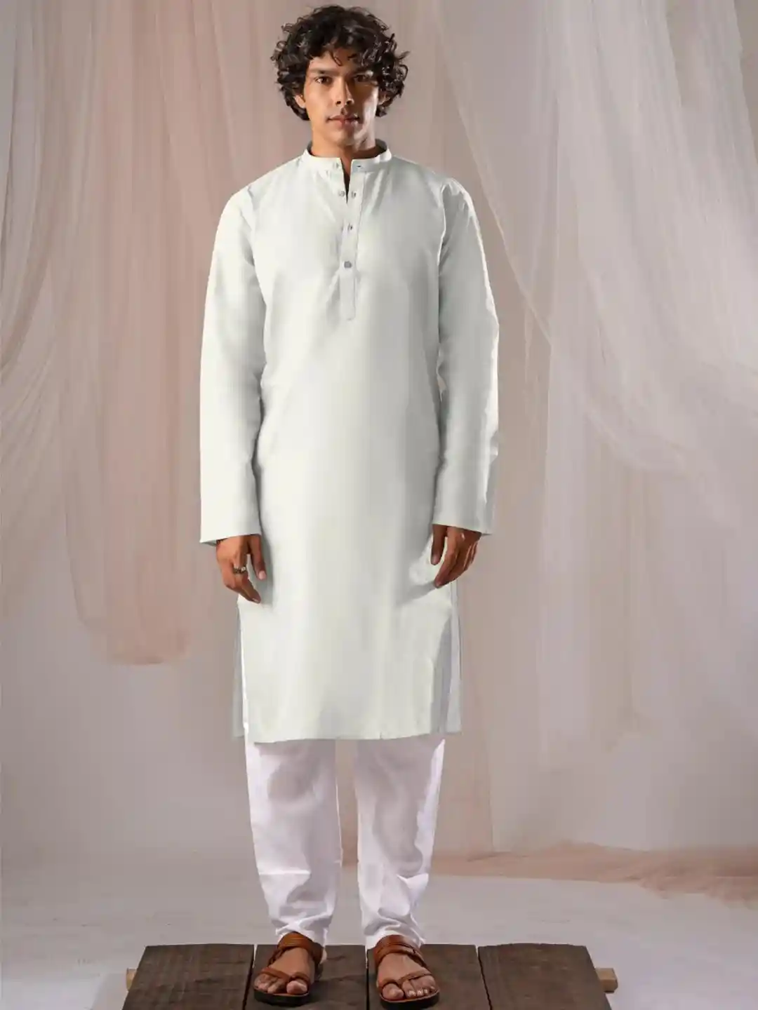 Buy Stitch Men Regular Kurta with Pyjamas Kurta Sets for Men