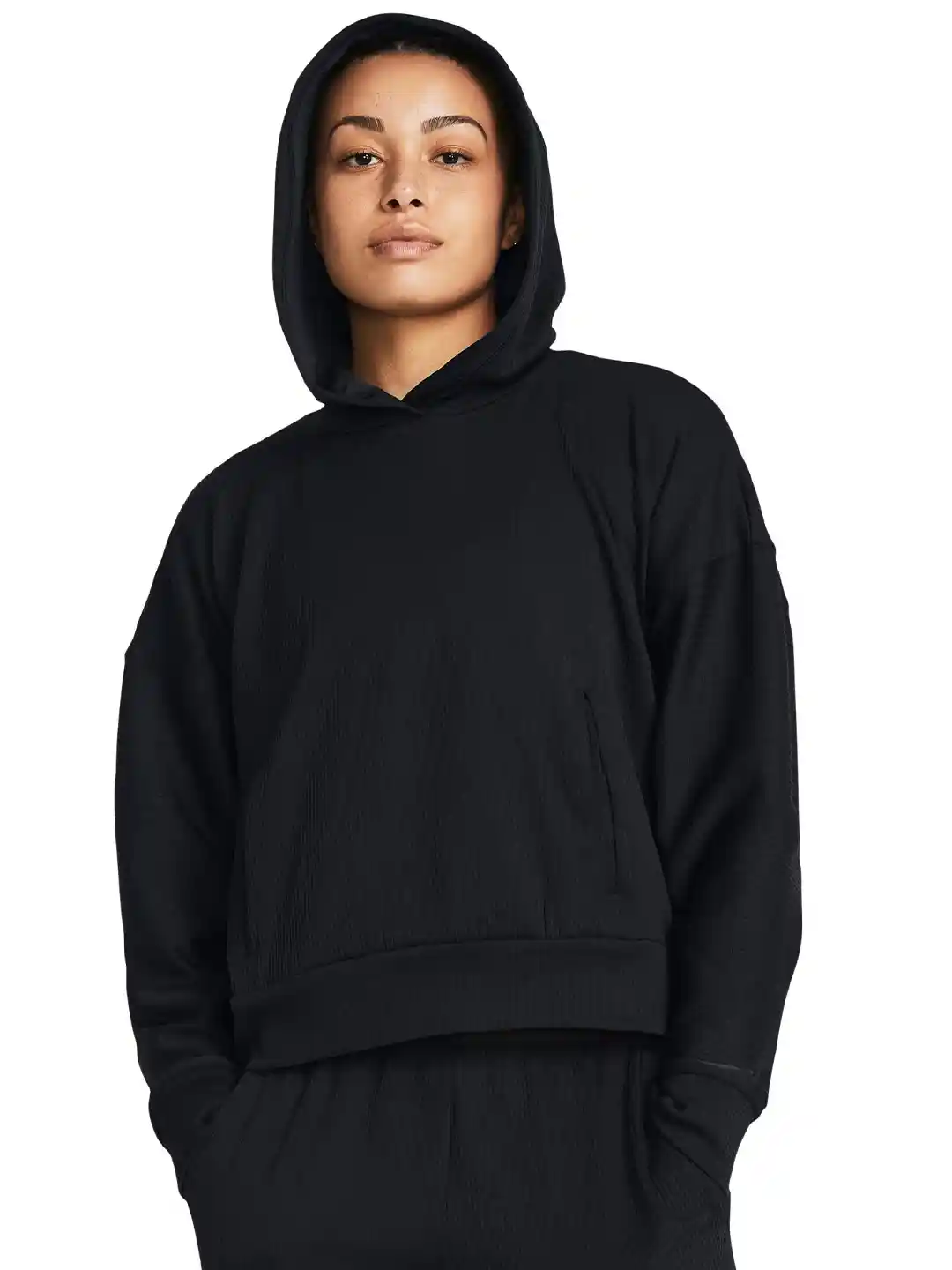 UNDER ARMOUR Ribbed Oversized Hoodie