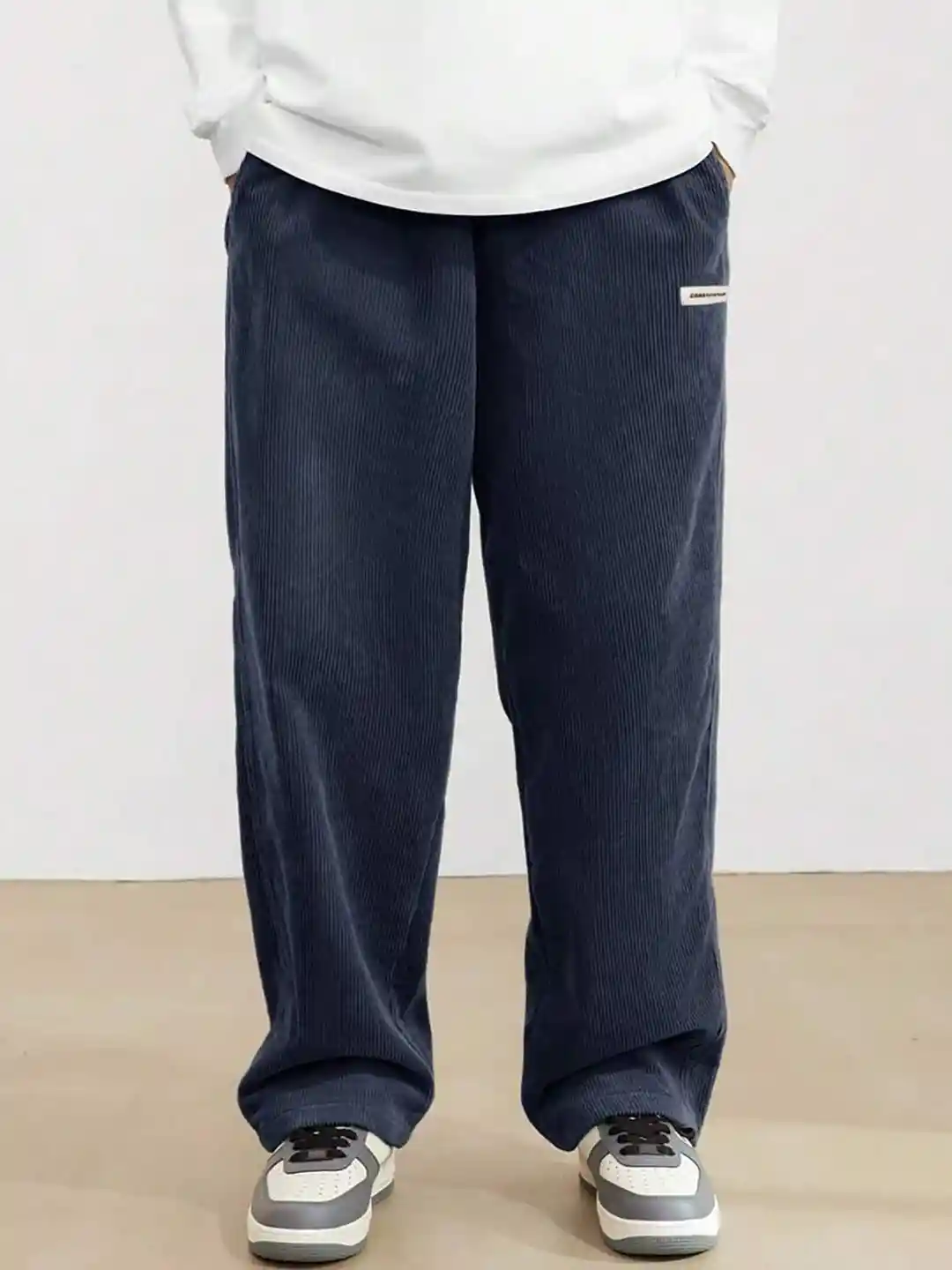 OVY Washed Corduroy Flea Relax Pants L OVY Washed Corduroy Flea