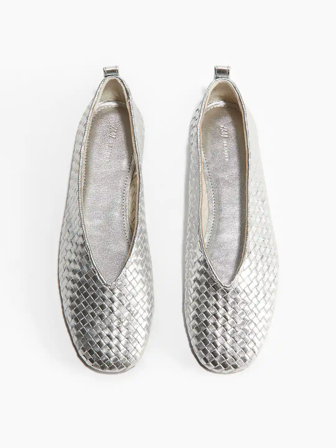 Buy H&M Braided Leather Ballet Pumps Ballerinas for Women