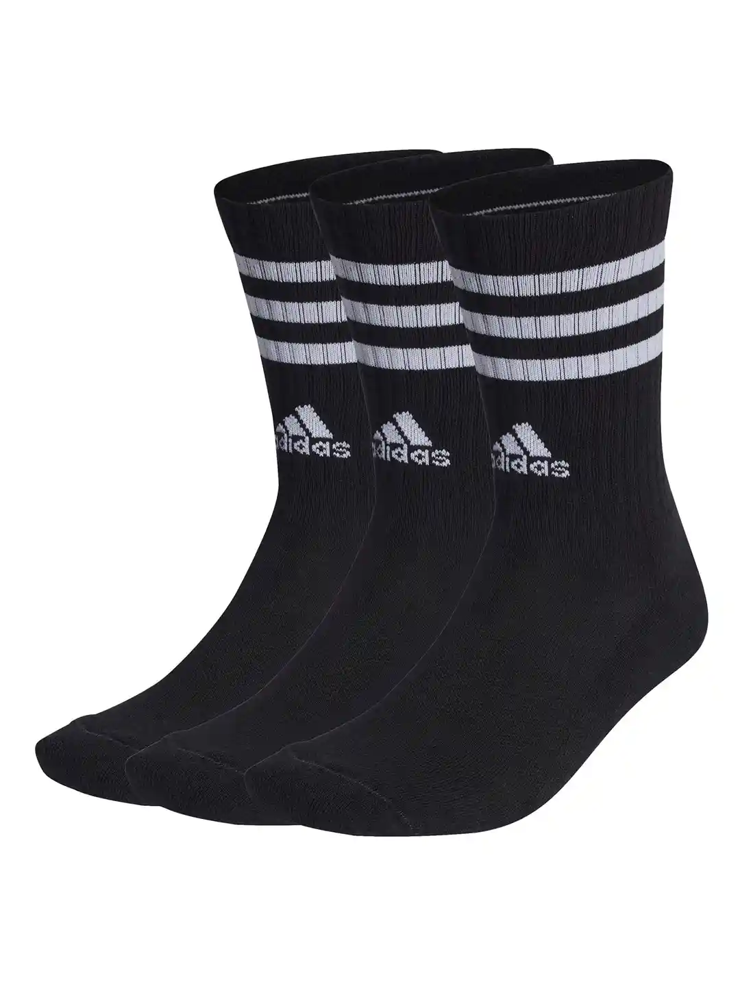 Buy ADIDAS Pack Of 3-Stripes Cushioned Sportswear Crew Socks