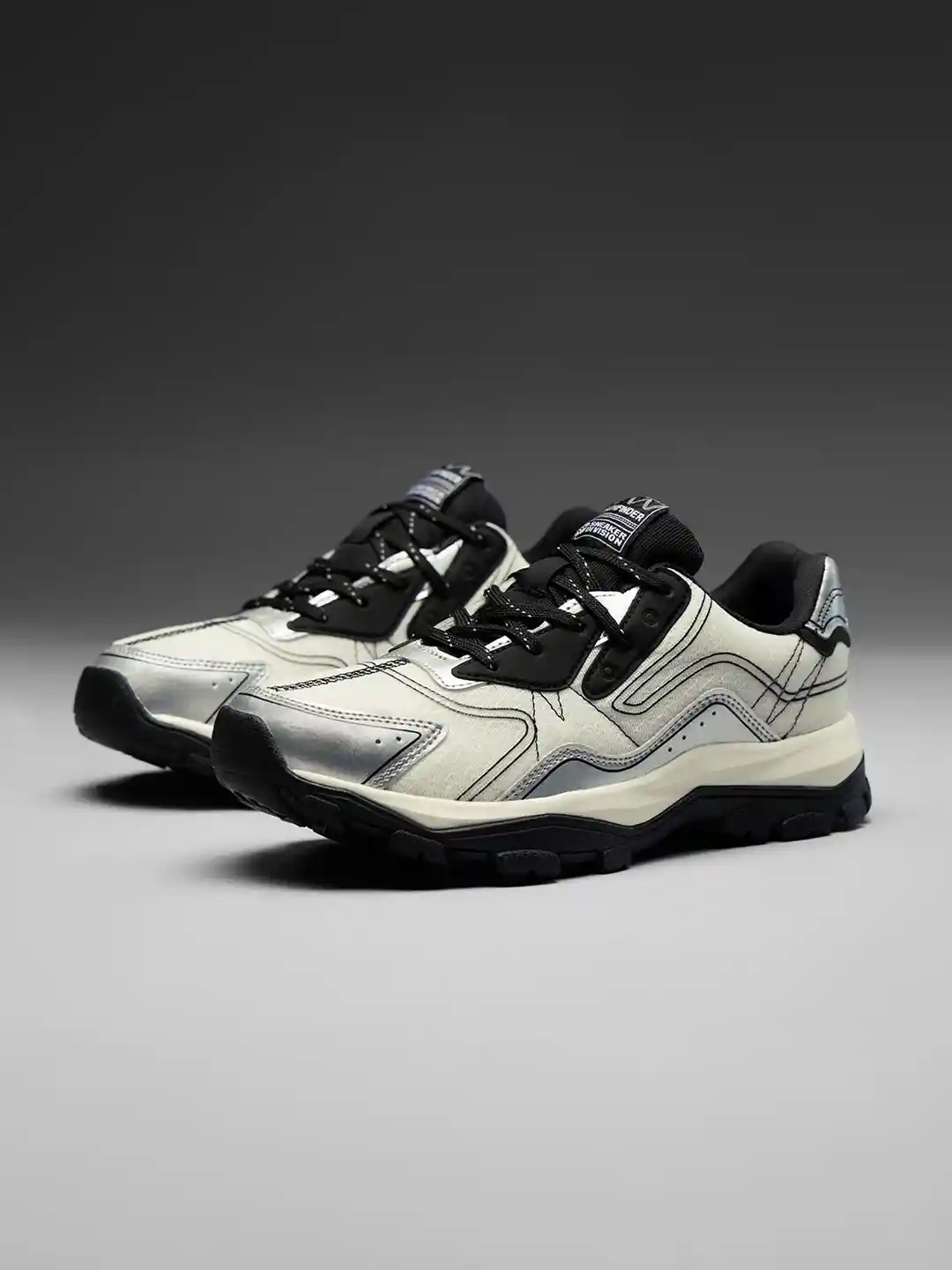 The Souled Store Men Pathfinder Chrome Sneakers