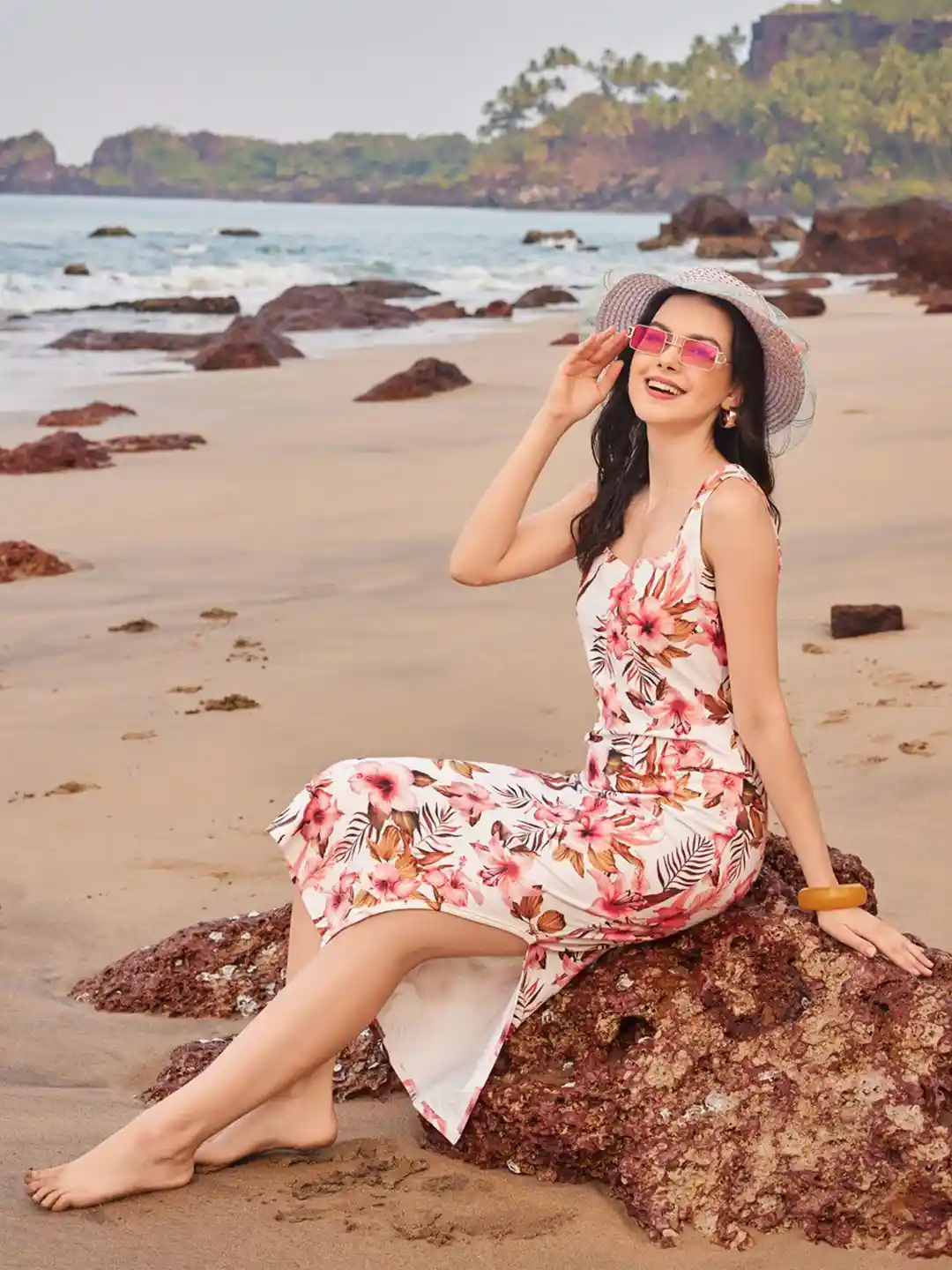 pink vacation dress Tropical Maxi Shirt – Luxury Resort Wear Dress 1607 Due to lighting during 7 Jersey dress ideas Color:Ultramarine