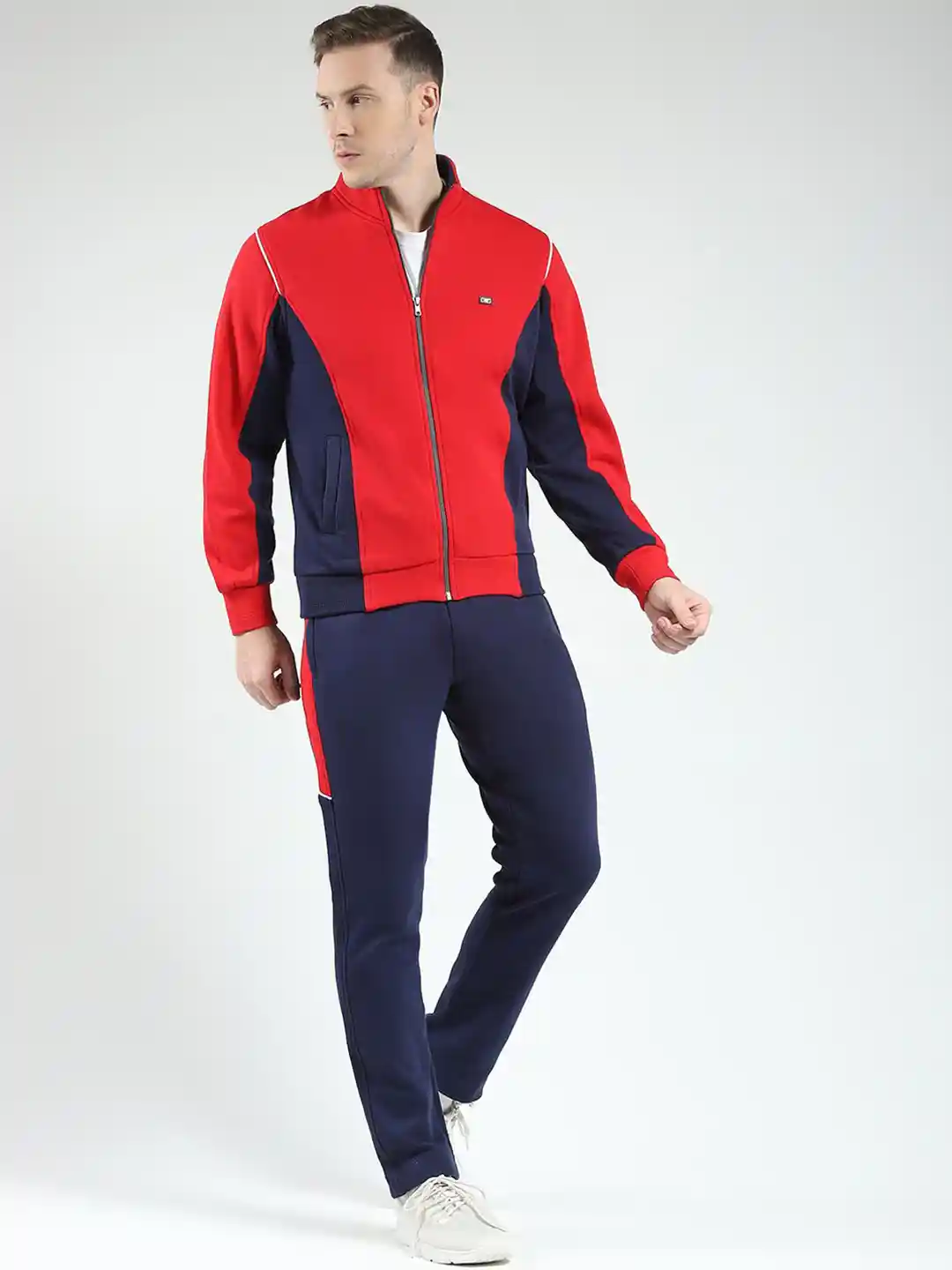 Buy Monte Carlo Men Mock Collared Tracksuit Tracksuits for Men