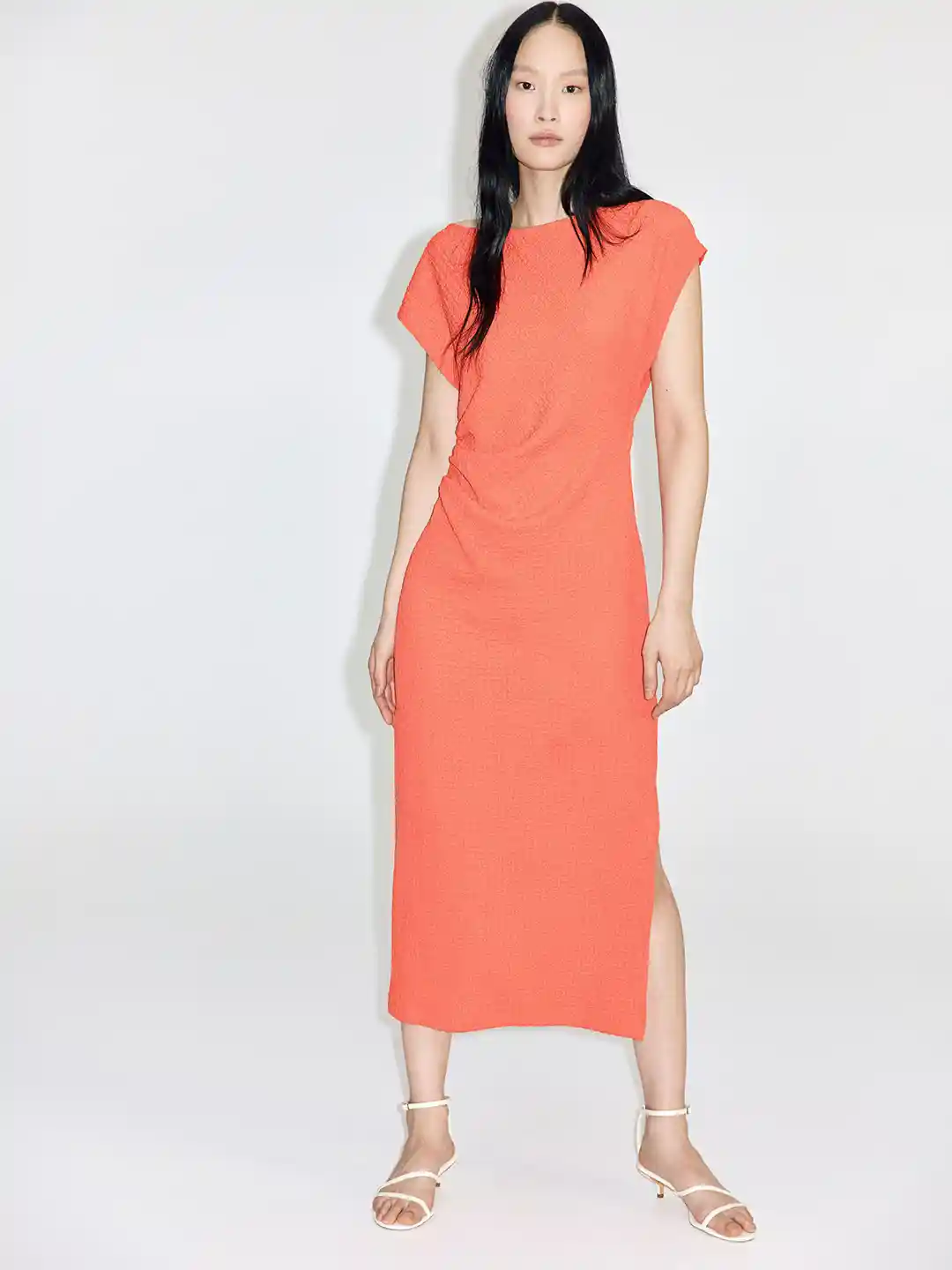 Buy H&M Textured Jersey Dress Dresses for Women 33906432 Myntra