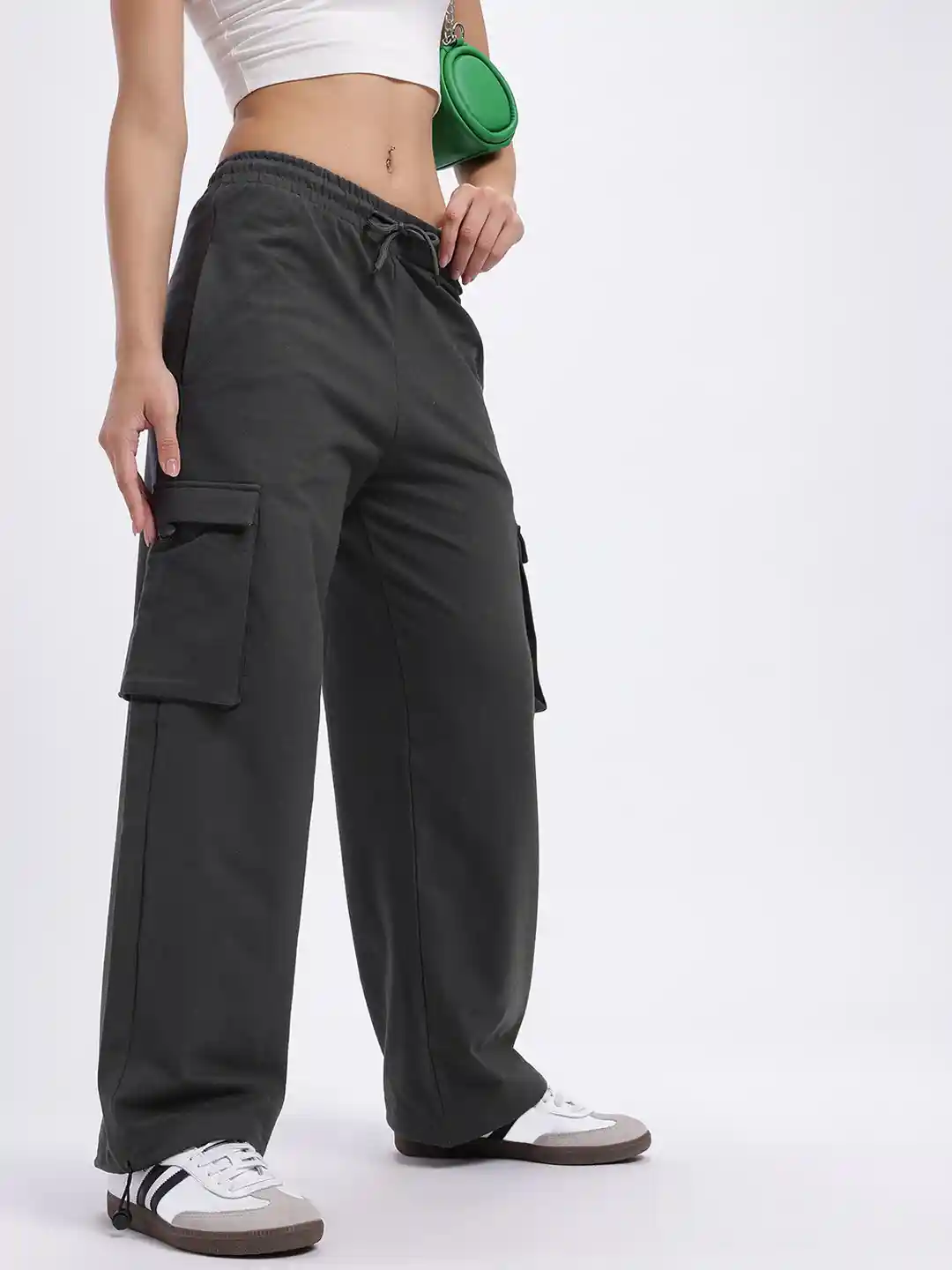 Buy glitchez Women Comfort Baggy Fit Track Pants Track Pants for