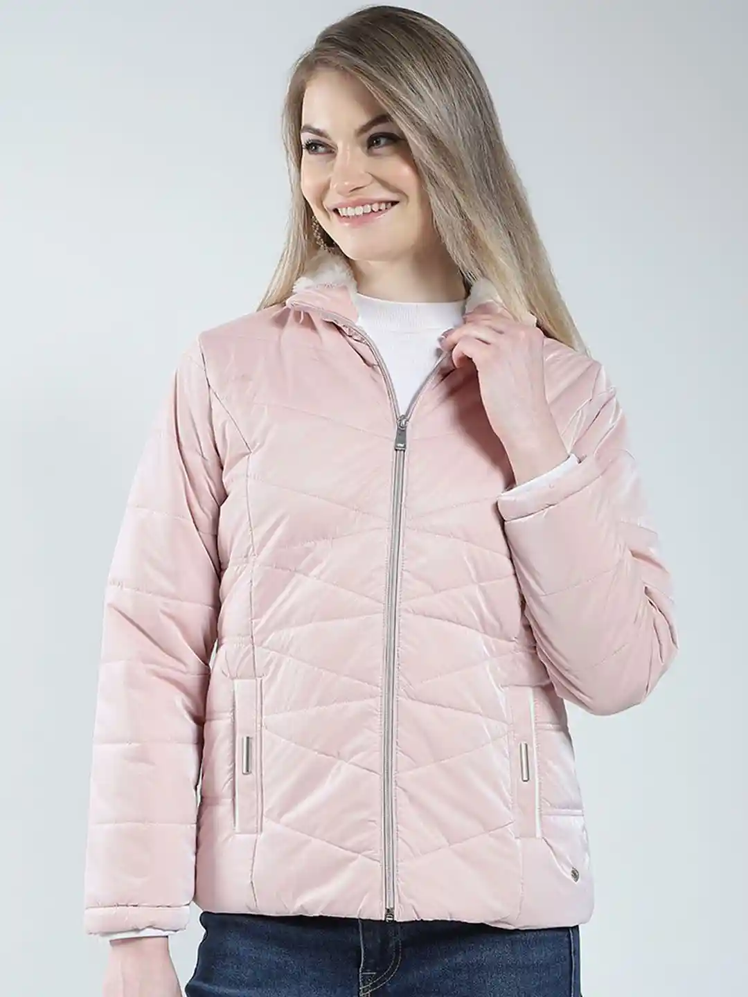 Buy Monte Carlo Women Solid Puffer Jacket Jackets for Women