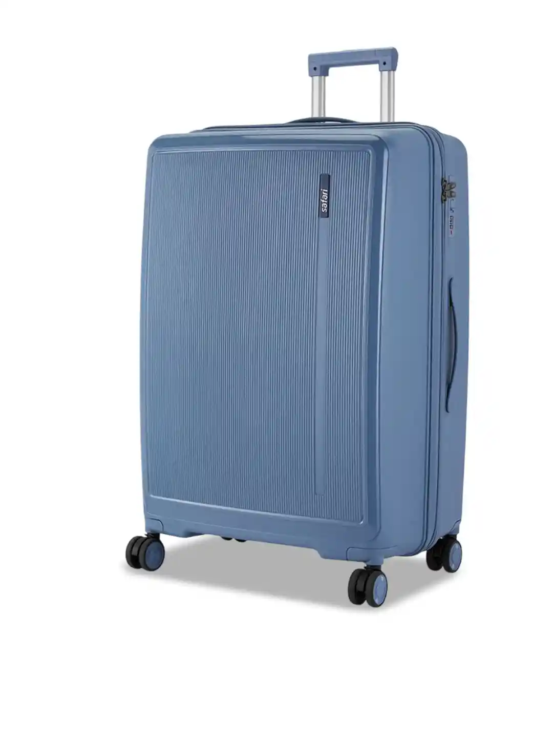 Safari Cooper Textured Water-Resistant Hard-Sided Large Trolley Bag