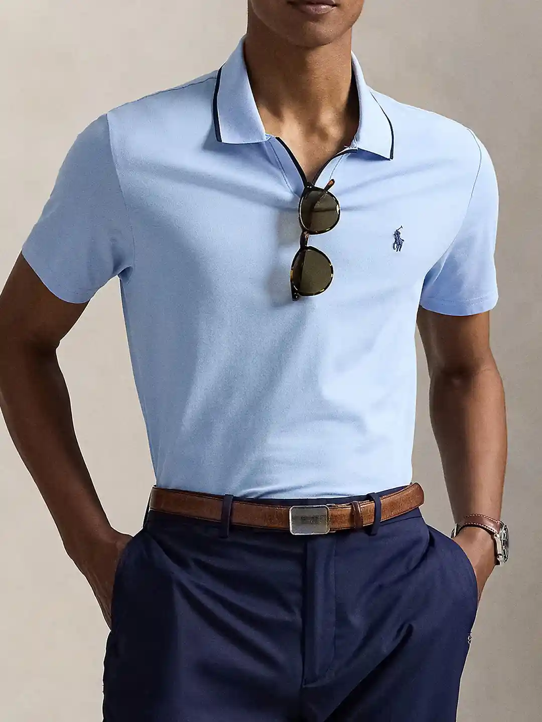 Buy Polo Ralph Lauren Men Tailored Fit Performance Polo Collar