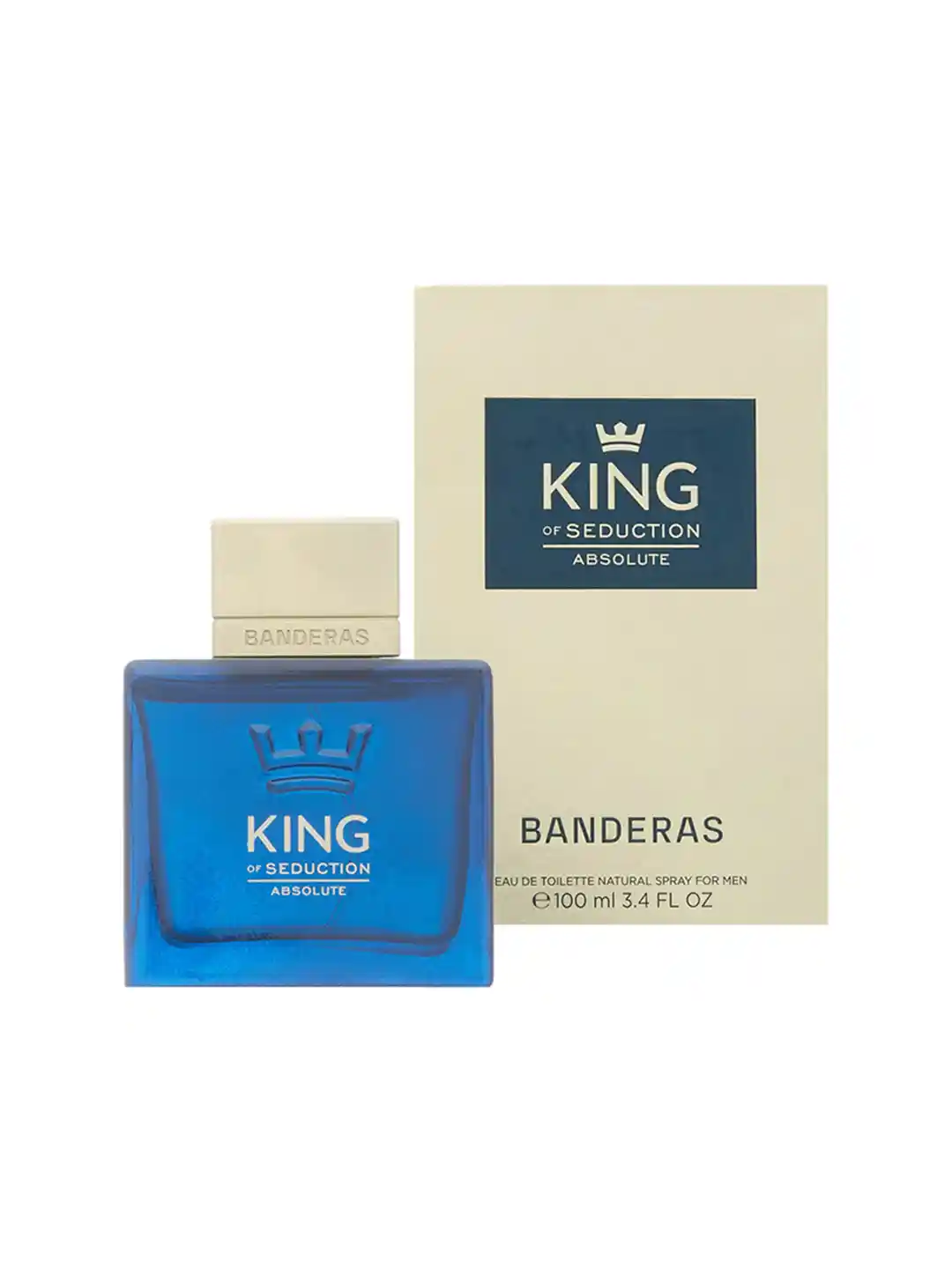 BANDERAS Men King of Seduction Absolute Eau De Toilette Natural Spray 100  ml