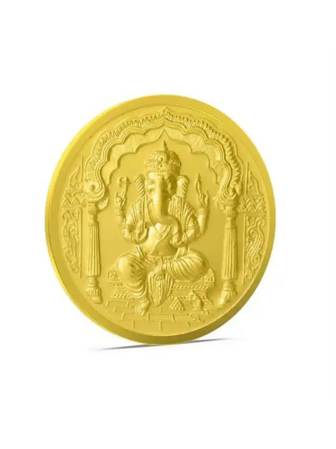 Gold Bullion Gold Coin Near Me Buy 10g, 24Kt Plain Gold Coin