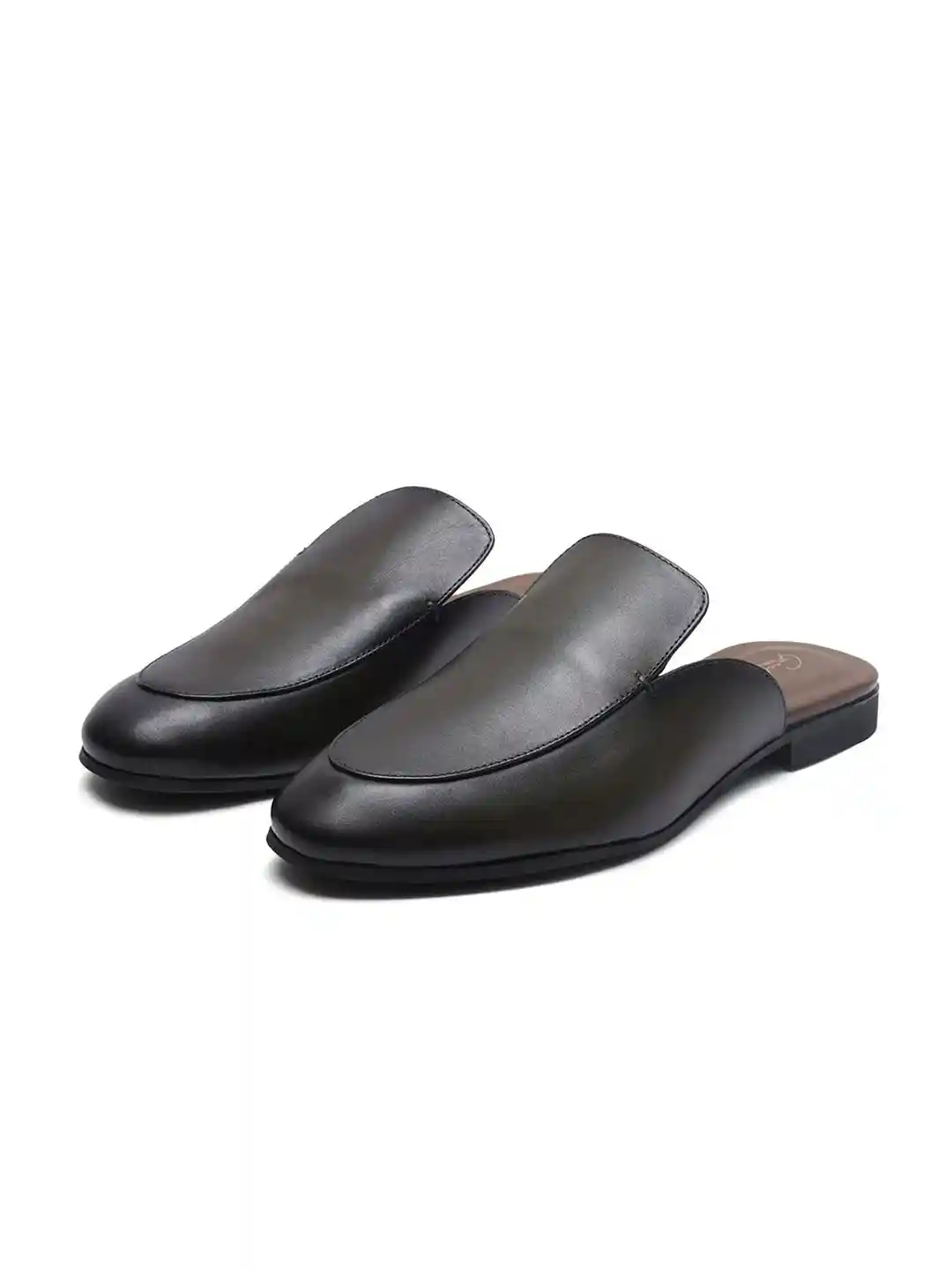 Buy RARE RABBIT Men Leather Slip-On Solid Mules Casual Shoes for