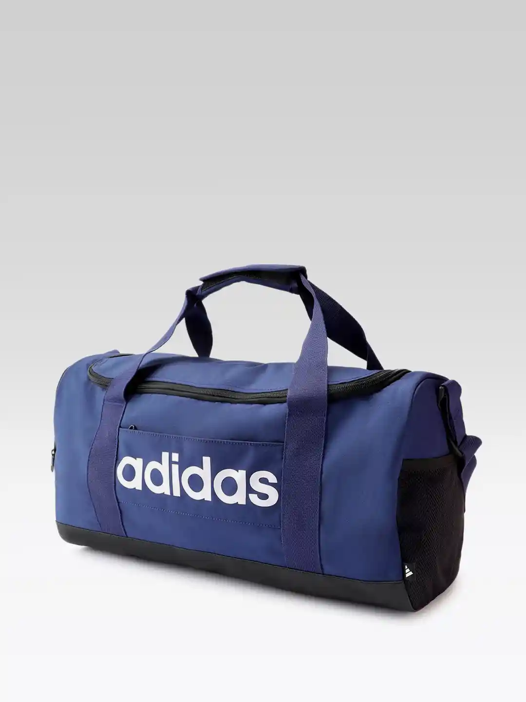 ADIDAS Unisex Linear Brand Logo Printed Small Duffel Bag