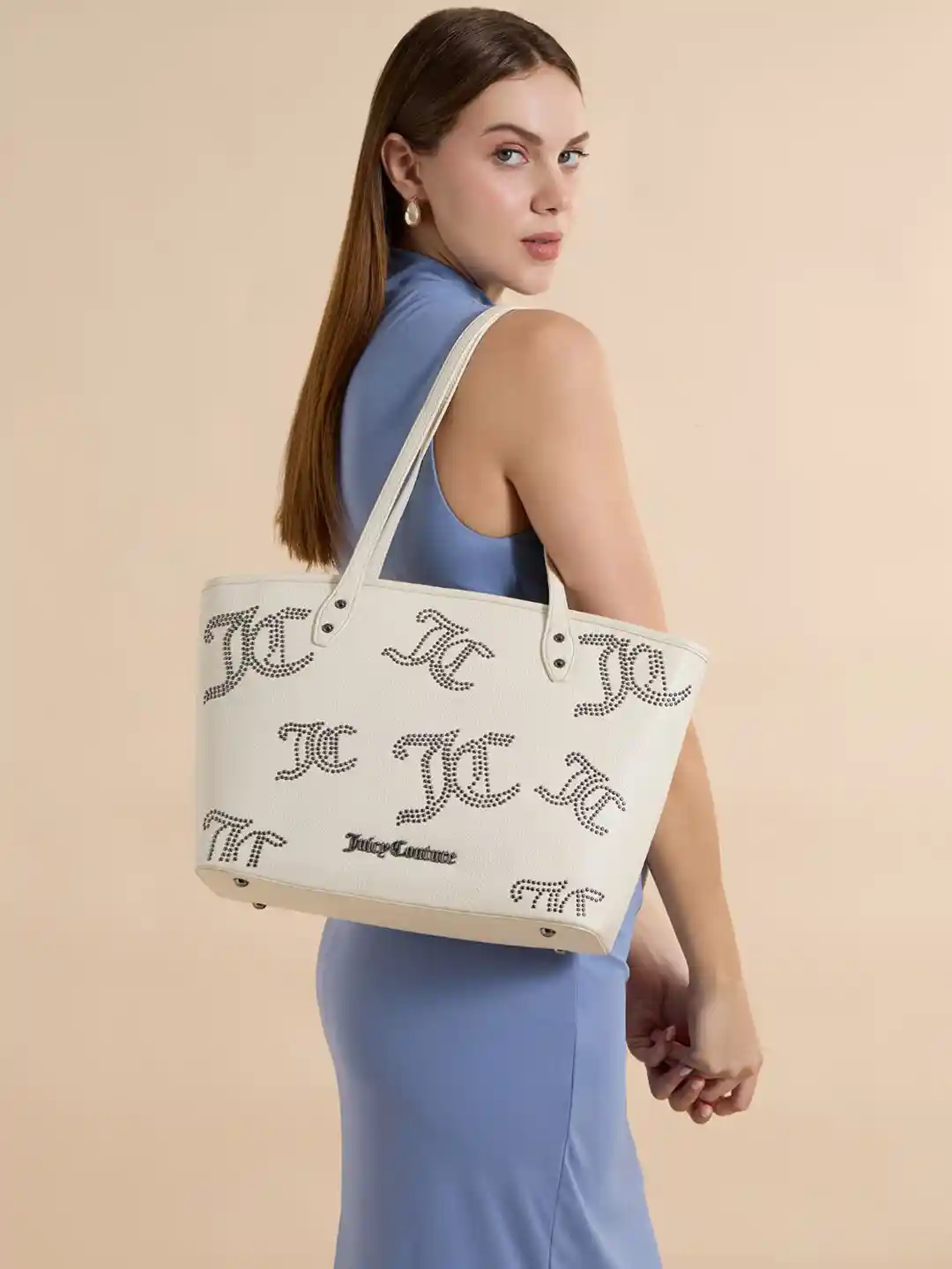 Juicy Couture Women Embellished Structured Embellished Shoulder Bag