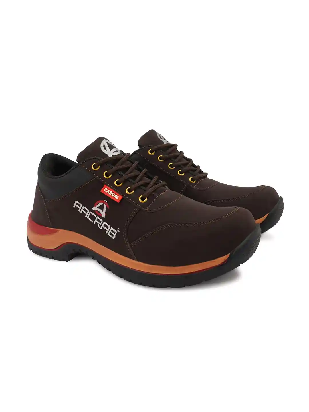AACRAB Men Solid Round Toe Trekking Shoes