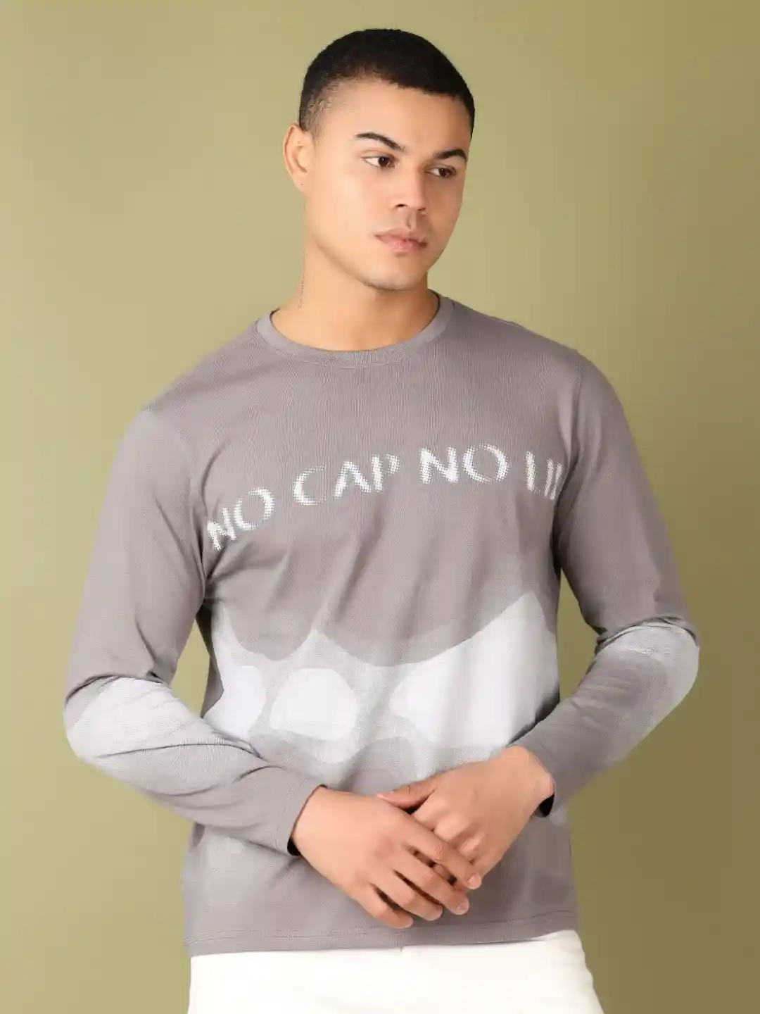 Buy LIMEROAD Men Printed Applique T-shirt Tshirts for Men