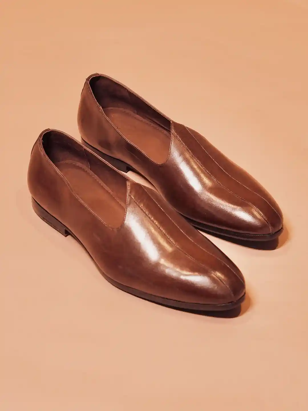 Buy dmodot Men Leather Regular Slip-On Sneakers Casual Shoes for