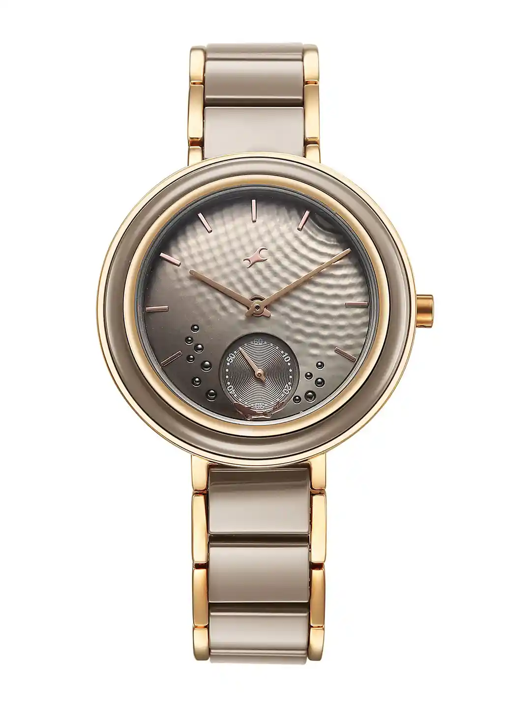 Buy Fastrack Oceanyx Ceramic Quartz Round Dial Women's Watch