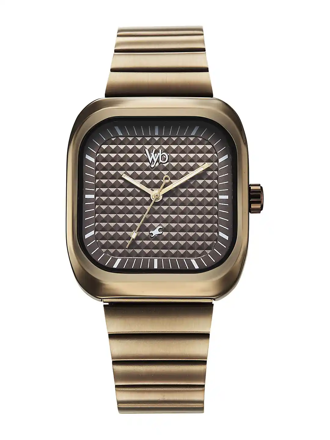 Fastrack Men Dial Bracelet Style Straps Analogue Watch FV30001QM02W