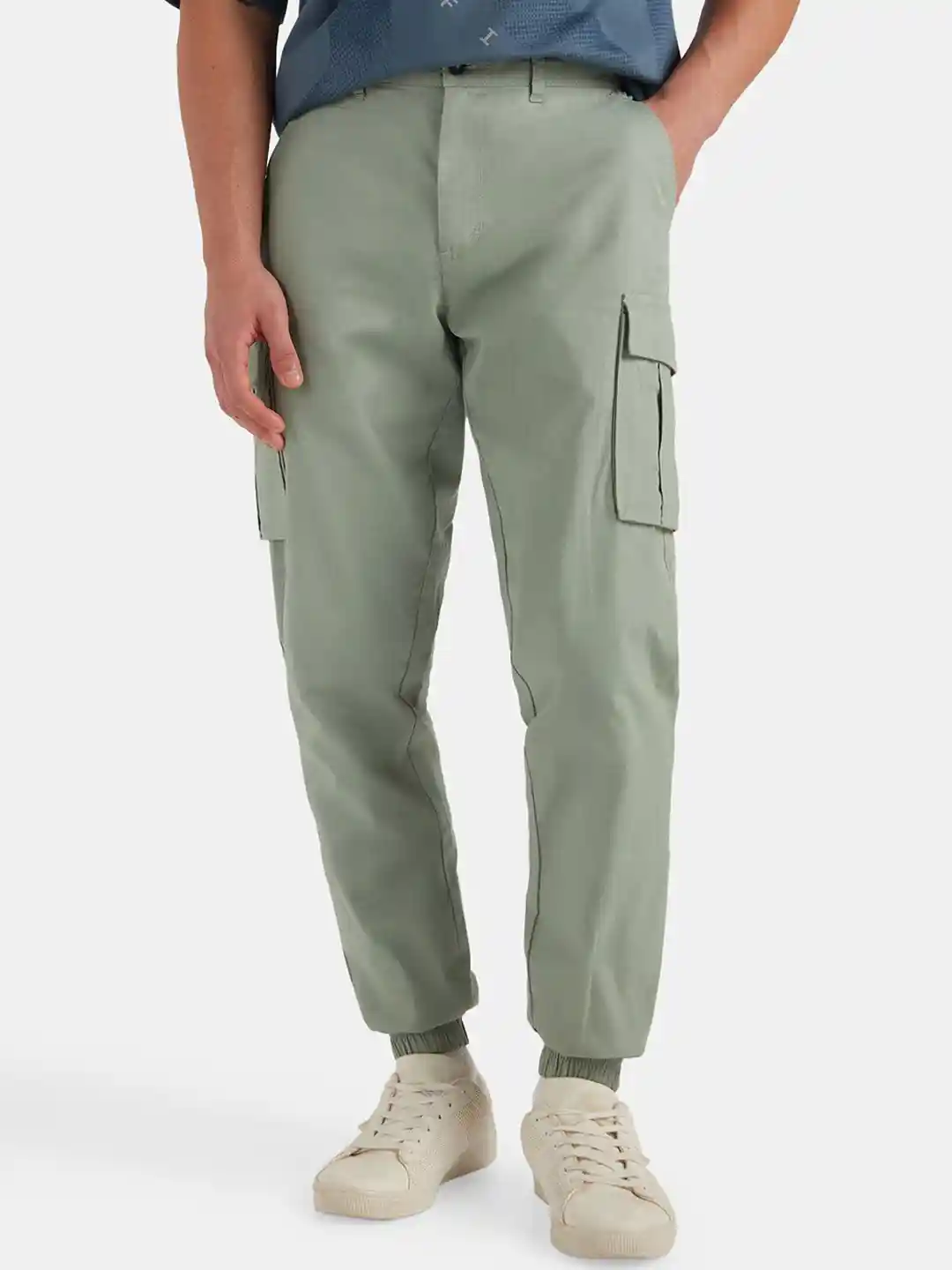 Man Uniqlo Cropped Joggers Uniqlo Sweatpants Cuffed TikTok Shop