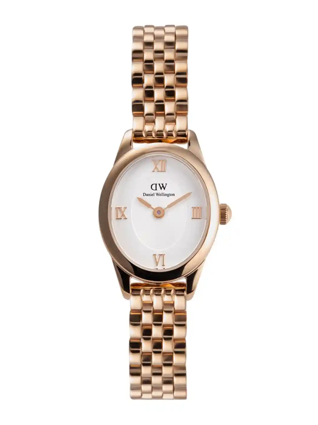 Daniel Wellington Women Stainless Steel Bracelet Style Straps Analogue  Watch DW00100805K