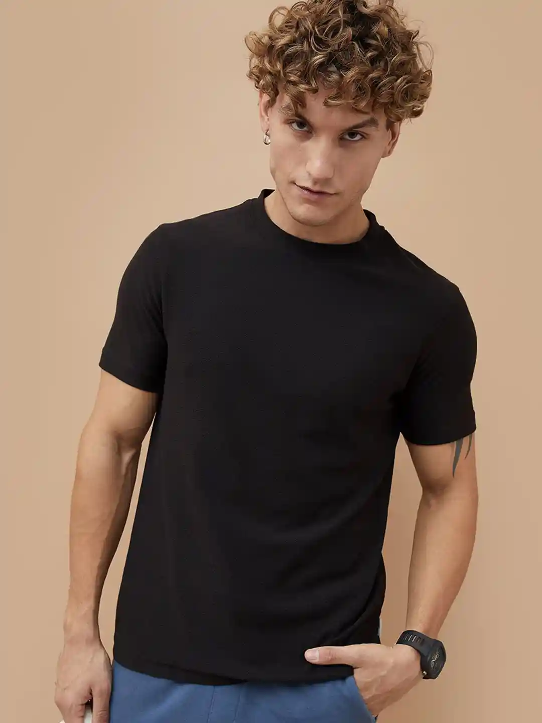 Buy Fame Forever by Lifestyle Round Neck T-shirt Tshirts for Men