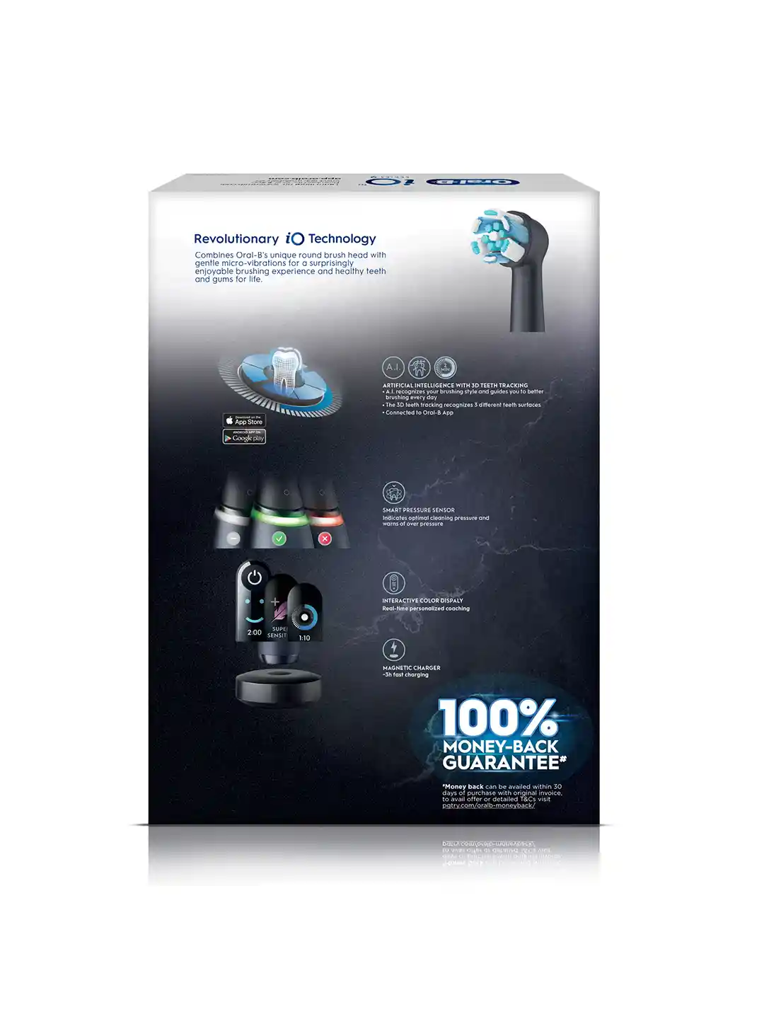 Oral−B IOG52J62KBK BLACK Amazon.co.jp: IOG52J62KBK (Matte Black) Oral B IO Series Electric