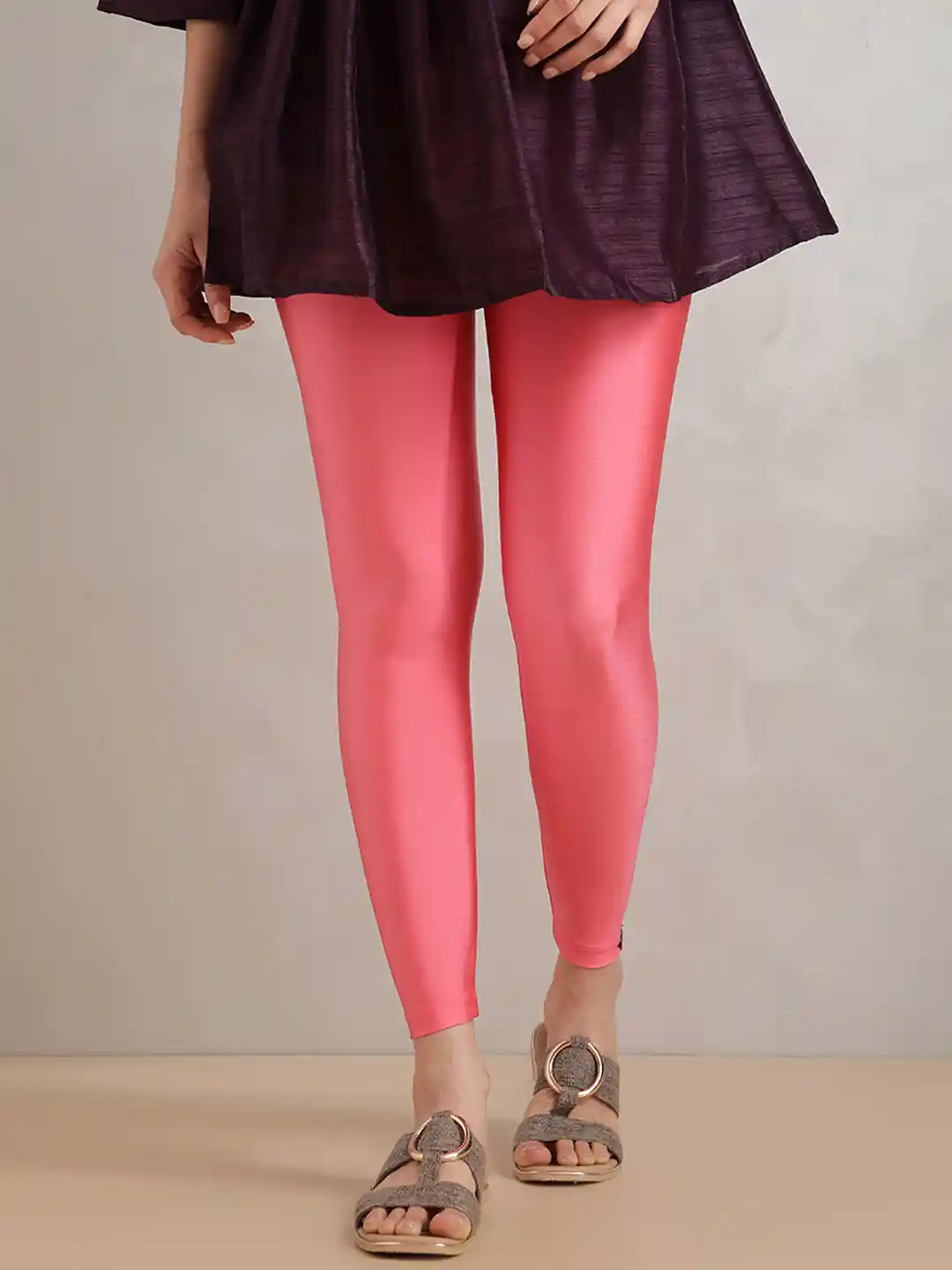 Twin Birds Leggings Rose Gold Buy TWIN BIRDS Women Ankle Length