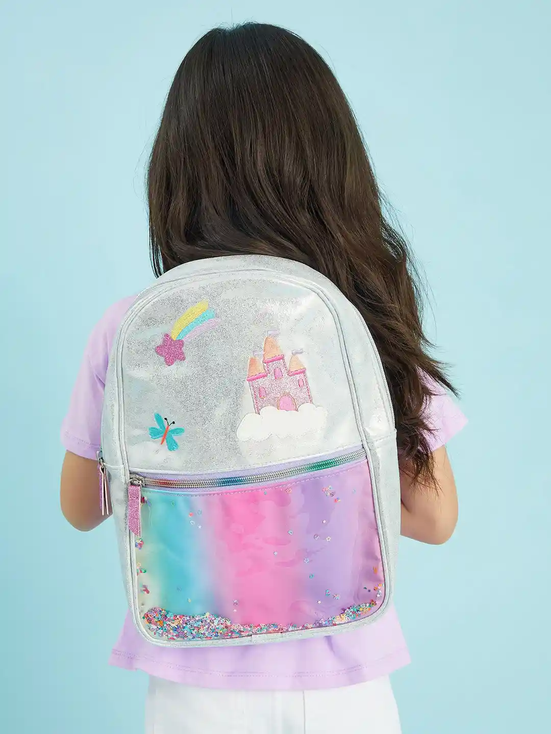 Buy Accessorize Girls Embroidered Small Backpack Backpacks for