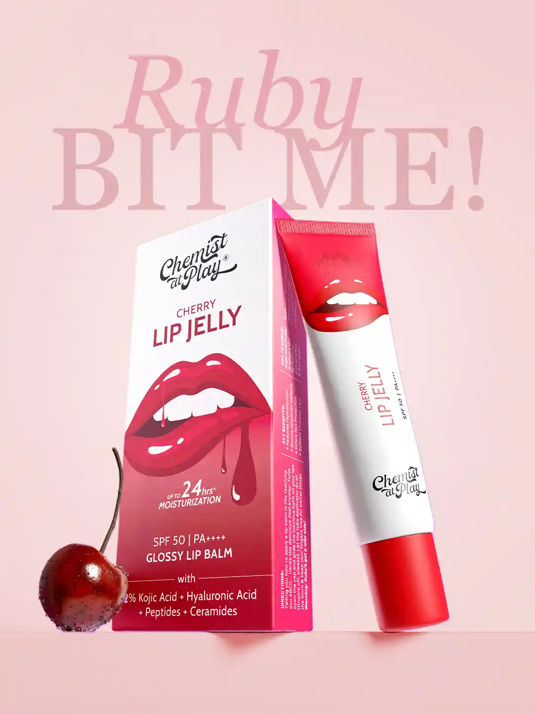 Buy Chemist at Play 24Hr Moisture Tinted SPF 30 Lip Balm For