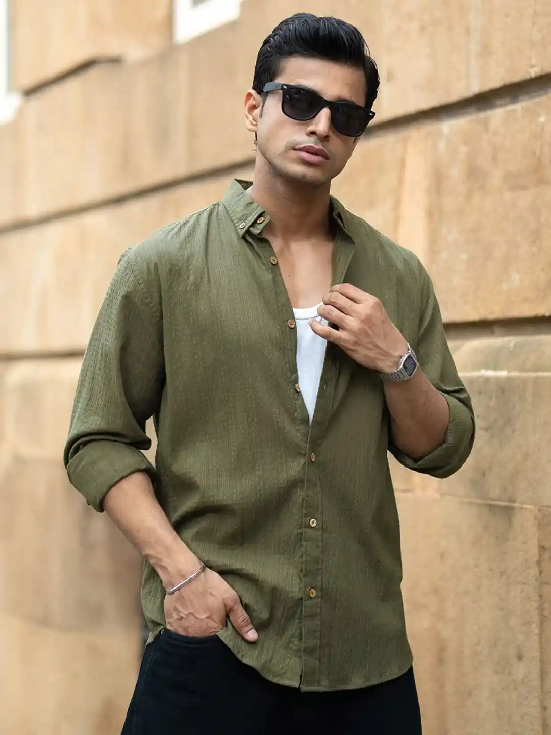 Powerlook Men Casual Shirt