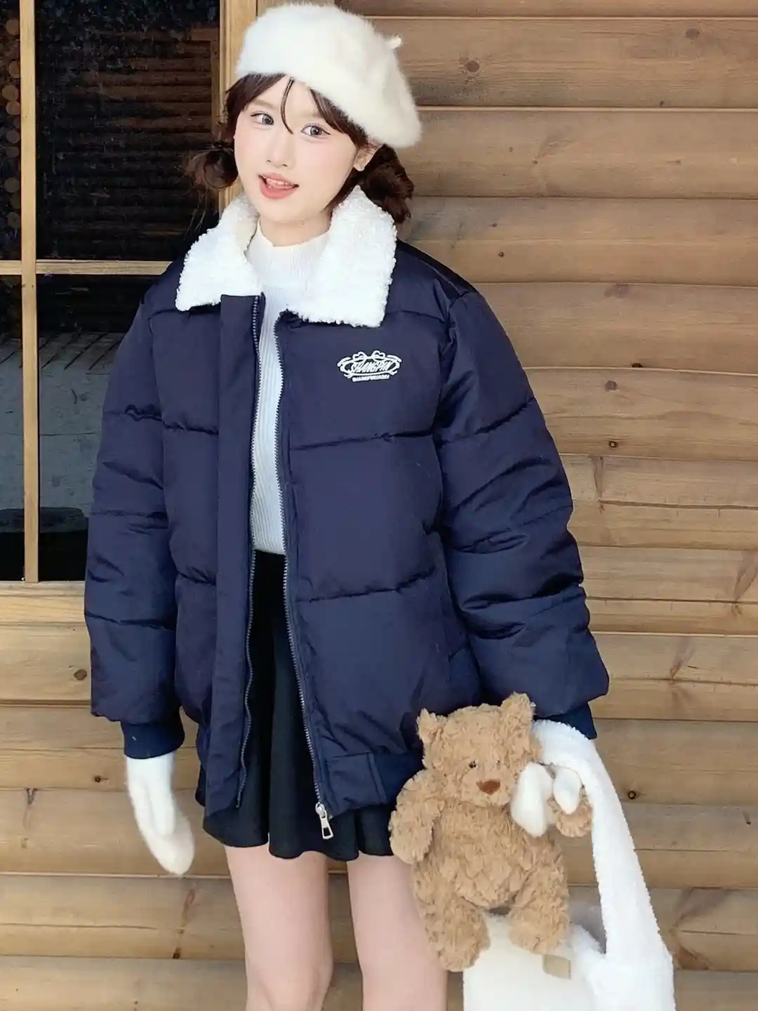 Buy bebe Women Brand Logo Lightweight Puffer Jacket Jackets for