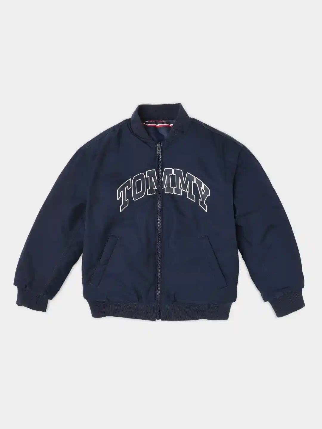 Buy Tommy Hilfiger Boys Brand Logo Bomber Jacket Jackets for