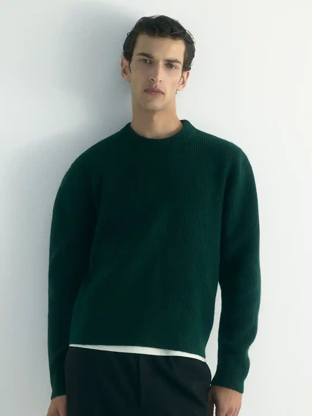 Buy H&M Loose Fit Rib-Knit Jumper Sweaters for Men 37481859 Myntra