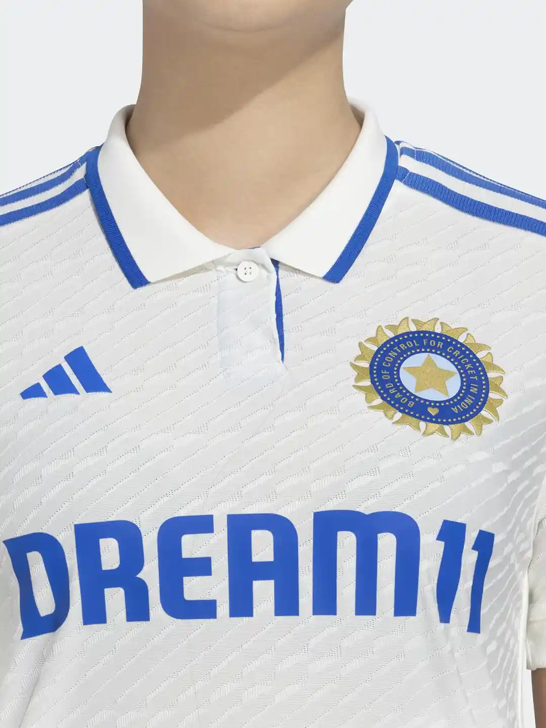 Buy ADIDAS Dream 11 Logo Printed Striped Test Match Cricket
